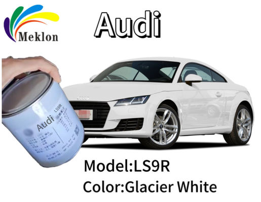 Stabil, unbedenklich, fertig gemischt, Autofarbe, feuchtigkeitsfeste Audi Glacier weiße Farbe.