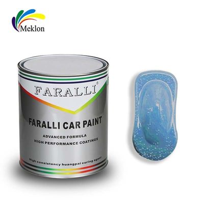 Gut glänzend 1K Frost Schnee Blau Farbe Farben Auto Beschichtung Reparatur Auto Nachbearbeitung Farbe
