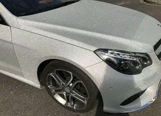 Praktische Metall-Silber-Autofarbe, UV-feste, ungiftige Silberfarbe für das Auto.