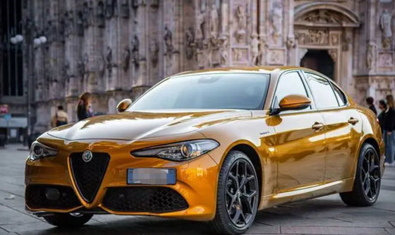 Dauerhafte, wärmefeste, orange-rote Autofarbe, geruchlose, metallische Sprayfarbe für Autos
