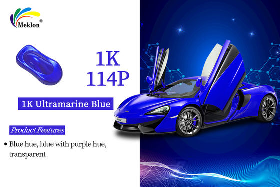 1K Ultramarine Blau Automotive Autofarbe Veredelung Automotive Veredelung Farbe