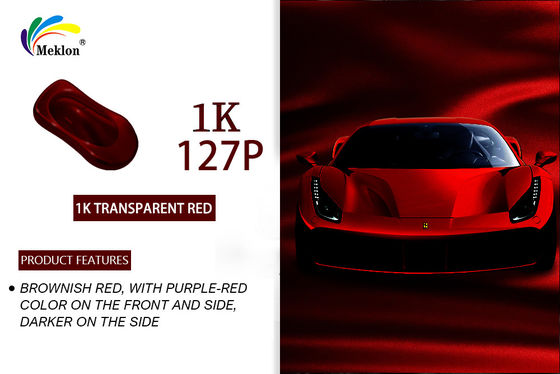 Dauerhafte Autobasisfarbe UV-beständig Multifunktionell Brillant Rot