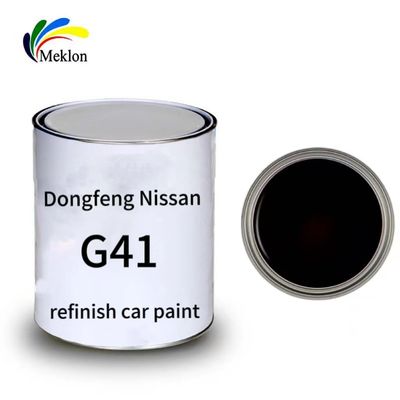 Dongfeng Nissan G41 Obsidian Schwarz Veredelung Autofarbe Subltle Metallisch Glanz Acryl