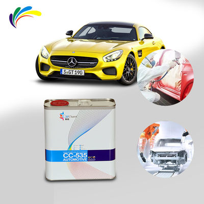 Niedrige Geruchskonzentration Auto-Basis-Beschichtung Schutzzelt Zitrone Gelb Autofarbe