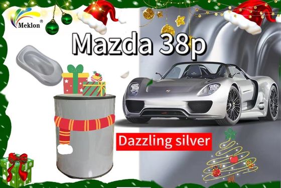 38P Silberfarbe mit schillernder Wirkung für Mazda Auto Beschichtung