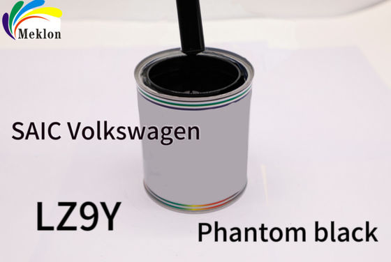 Schnelle Trocknung Schwarze Fahrzeugfarbe Standardtiefe Für SAIC Volkswagen 2019 Modelle LZ9Y Phantom