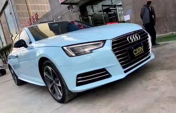 Bereit gemischte Autolack für Audi LX5D Gletscherblau mit Farbvergleichsmantel