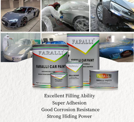 Hohe Dichte extra weiße Automotive Veredelung Farbe für die Übereinstimmung mit Originalfarbe