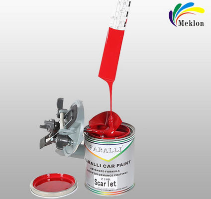 Farbmischung von Farben für die Farbverarbeitung von Fahrzeugfarben