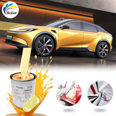 Hochwertige Toyota 1C8 Silber Pulver Autolack Trocknungszeit 2-3 Stunden