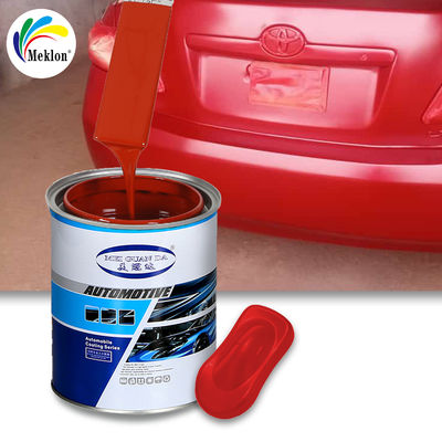 217 Rote Beschichtung Auto-Refinish 1K Silber Metall Polyurethan Automotive Farbe