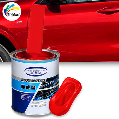 Fabrik Großhandel Automotive Farbe Glasbeschichtung Auto Auto Metallische Rote Autofarbe