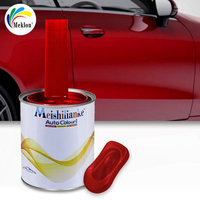 Farben für Autofarben Spektrophotometer Mischfarbmaschine 2K Rote Oberbeschichtung Veredelung Automotive Sprayfarbe Autobeschichtung