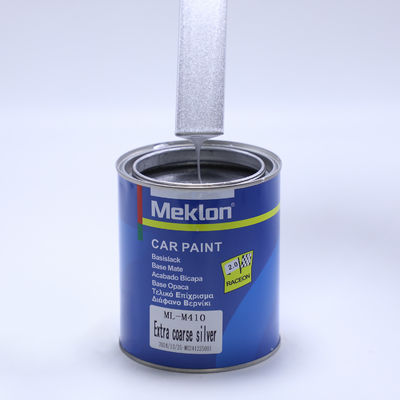 1K Extra Grobe Silber Autofarbe Hochfeste Auto Veredelung Hochglänzendes Klares Fell für Bootsfarbe Polyester Epoxy