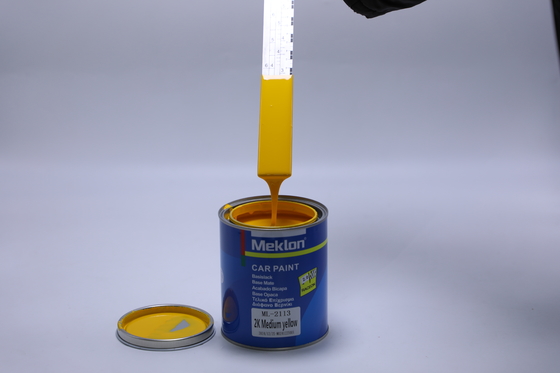 MK2113 Warmverkauf UV-beständig Matte Textur Neutrale gelbe Autolack