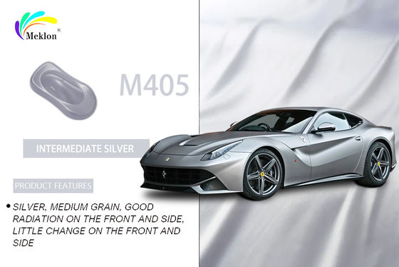 Dauerhafte Perlen-Metall-Silber-Autofarbe Witterungsbeständig harmlos