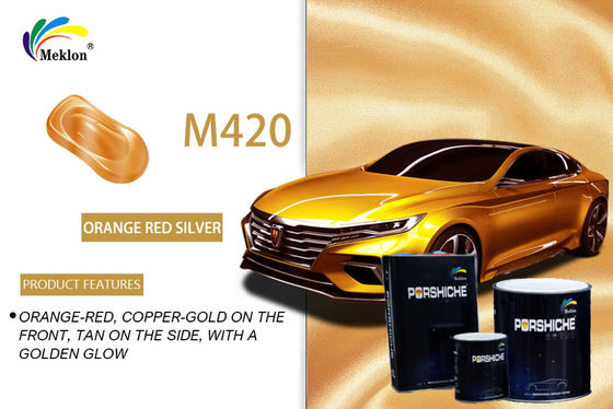 Dauerhafte Hitzefest Orange Rot Autofarbe Geruchlose Metallfarbe Sprayfarbe für Autos