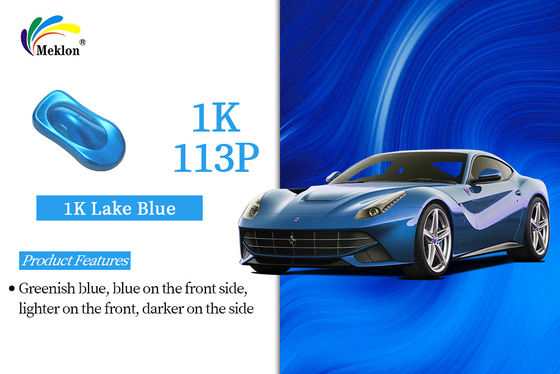 1K Lake Blue Automotive Veredelungsfarbe mit hoher Festigkeit, Transparenz und Helligkeit