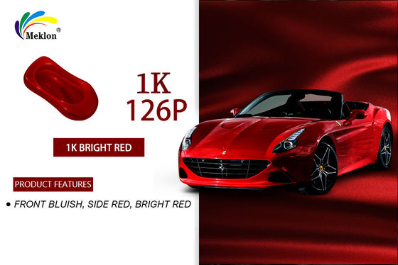 Säurebeständige Autofarbe Grundbeschichtung Feste rote Farbe Antioxidation