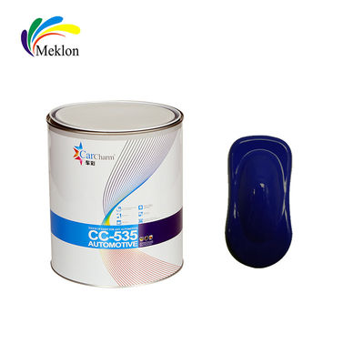 1K 2K Blaue Farbtöne Veredelung Autofarbe Autokarosserie Acryl Reparatur Basis Spraymantel