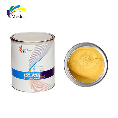 Veredelung der Grundbeschichtung durchsichtig reflektierende Sprühfarbe mit glatter Wirkung