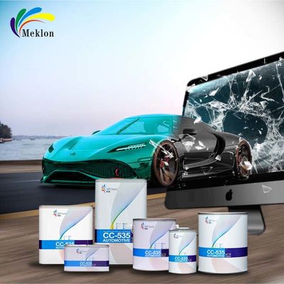 Bereit gemischte Autolack für Audi LX5D Gletscherblau mit Farbvergleichsmantel