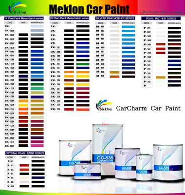 OEM 1K Autoveredelung Acrylfarbe von Meklon Automotive Farbe