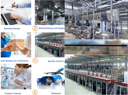 Mehrfarbige Wetterbeständige Metallfarbe für Fahrzeuge 1K