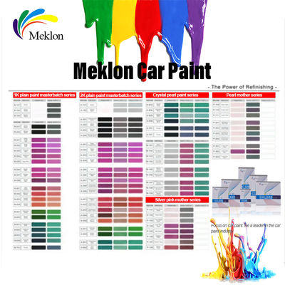 Professionelle Autoreparaturfarbe, Lila-Autorefarbe 2K-Autoreparatur Topcoat