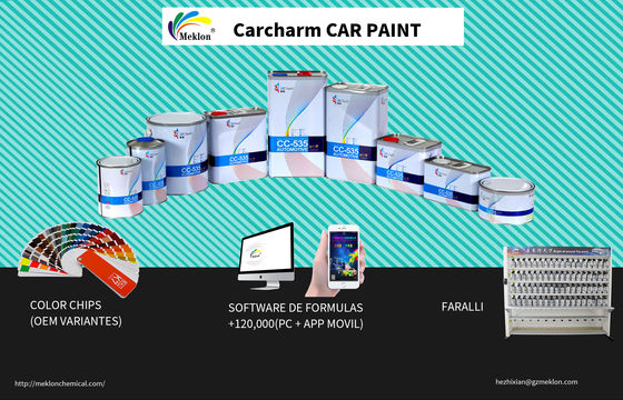 Maßgeschneiderte Farbe mit hohem Glanz 34K Weiß Perlen-Auto-Farbe für die Auto-Farbe