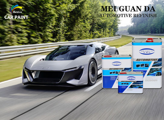 Langlebige 2K reine weiße Veredelungsfarbe für Fahrzeuge mit hoher Temperaturbeständigkeit