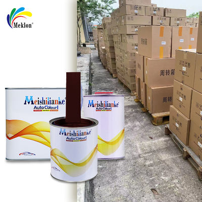 Stabile Lieferung Autofarbe Grundbeschichtung von der Fertigung 1K Kastanien rot Autofarbe