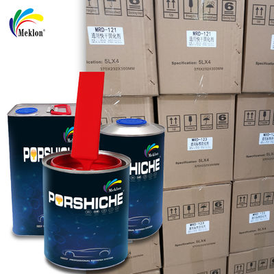 ISO Sicherheitsdatenblatt Autolack Decklack geruchsneutral Rot Orange Farbe Umweltfreundlicher Autolack