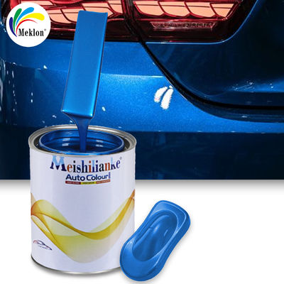 Acryl-Auto 1K-Basisfarbe Blaue Farbe Acryl-Polymer-Autofarbe Autofarbe Autoraufbereitung Auto PU-Farbe Polyurethan-Sprühfarbe