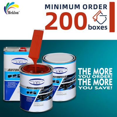 217 Rote Beschichtung Auto-Refinish 1K Silber Metall Polyurethan Automotive Farbe