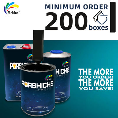 2K Automotive Acrylic Resin Schwarze Farbe 2K Top Farbe Farbe Acrylic Beschichtung Auto Veredelung Farbe