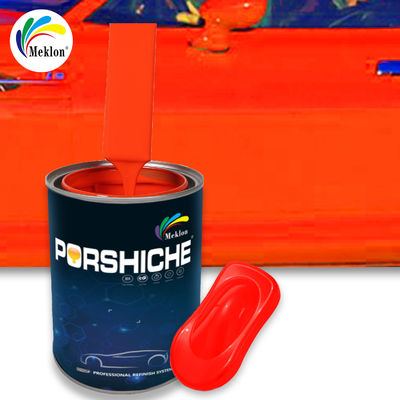 Hohe Abdeckung Hohe Orange Rot Automotive Veredelung Farbe mit niedrigem Voc