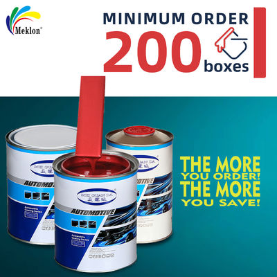 Farbmaschine für Autofarben 1K Baseschicht Perlenfarben Kristallrote Beschichtung Metallische Automotive Sprayfarbe