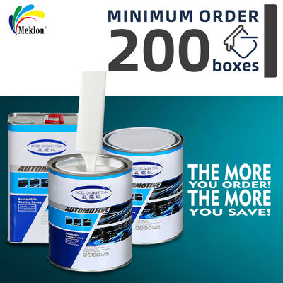 Hochverantwortliche Handwerk Brillante weiße Autolack Basislack Fabrik geeignet für den Großkauf von Autolack