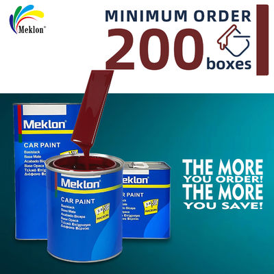 Professionelle Acrylfarbmischmaschine Reparatur Veredelung Großhandel Tiefrot Automotive 1K Auto Basis Autofarbe