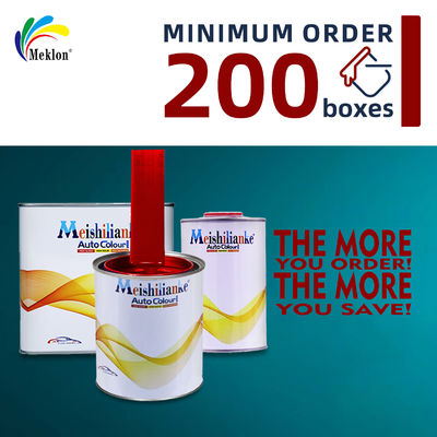 Farben für Autofarben Spektrophotometer Mischfarbmaschine 2K Rote Oberbeschichtung Veredelung Automotive Sprayfarbe Autobeschichtung