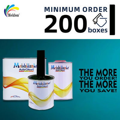 2K schwarze Autofarbe für hohe Härte und Kratzfestigkeit