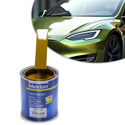 1K Hochleistungs-Olive-Grün-Autofarbe Harz-Flüssigbeschichtung für Acrylfarben mit Pulver-Aussehen