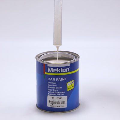 Hohe Feststoff-Auto-Refinish 1K Grobweiße Perllacke Hohe Glanz klare Schicht Mischsystem Harz Flüssigkeitsbeschichtung Spray-Fabrik