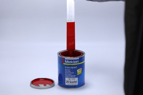 Verschleißfester und korrosionsbeständiger, feuerroter Autolack zu Fabrikpreisen