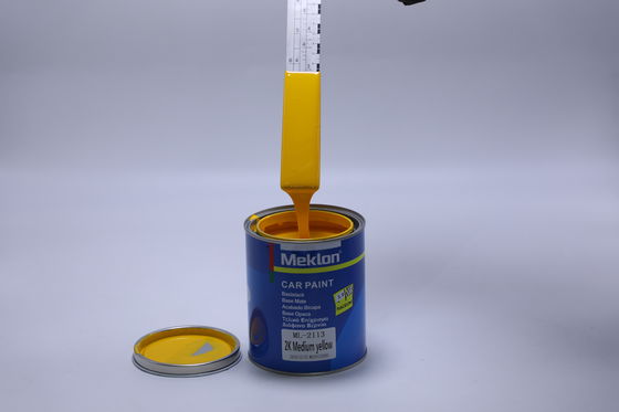 MK2113 Warmverkauf UV-beständig Matte Textur Neutrale gelbe Autolack