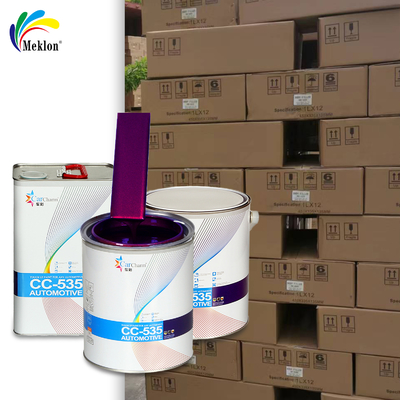 Hochglänzende Traumfarbene lila Farbe, die mit der Farbe der Fabrik übereinstimmt