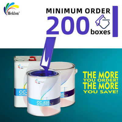 Hersteller Direktverkauf Mode Blau Hochglanz Langlebiger Autolack Hochleistungslack