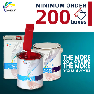 Professionelle, hochleistungsfähige, schnell trocknende, klassische, reine rote Acryl-Autolackierung mit ausgezeichneter Abrieb- und Kratzfestigkeit, Industriestärke und Haltbarkeit