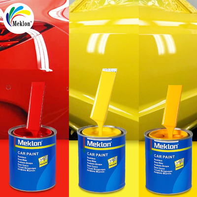 Hersteller Direktvertrieb Hochglanzabdeckung mit super leuchtender gelber Reparatur-Autolack